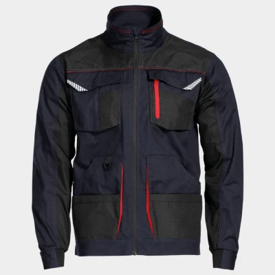 Jachetă de lucru KASTOR STRETCH DARK BLUE/RED / Stenso / Jachete salopeta