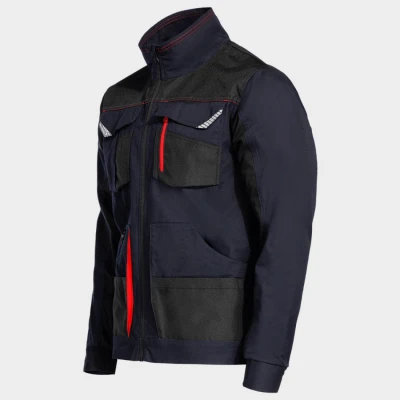 Jachetă de lucru KASTOR STRETCH DARK BLUE/RED / Stenso / Jachete salopeta