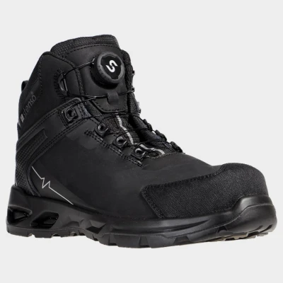 Bocanci de protectie RULER S3S SR BLACK / Stenso / Bocanci protectie S3S