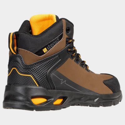 Bocanci de lucru RULER MID O2 SR BROWN/BLACK / Stenso / Incaltaminte de lucru fara bombeu