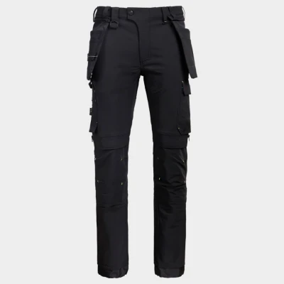 Pantaloni de lucru TASK BLACK / Stenso / Pantaloni salopeta talie