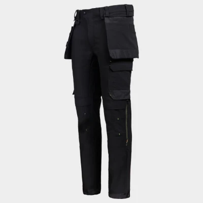 Pantaloni de lucru TASK BLACK / Stenso / Pantaloni salopeta talie