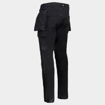 Pantaloni de lucru TASK BLACK / Stenso / Pantaloni salopeta talie