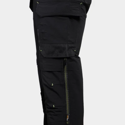 Pantaloni de lucru TASK BLACK / Stenso / Pantaloni salopeta talie