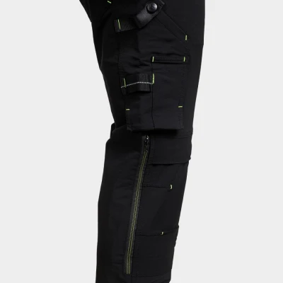 Pantaloni de lucru TASK BLACK / Stenso / Pantaloni salopeta talie