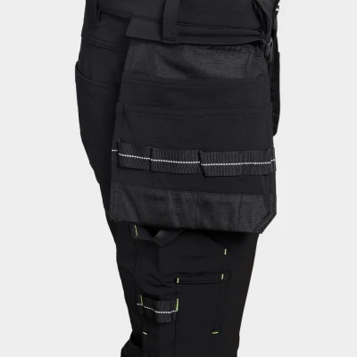 Pantaloni de lucru TASK BLACK / Stenso / Pantaloni salopeta talie