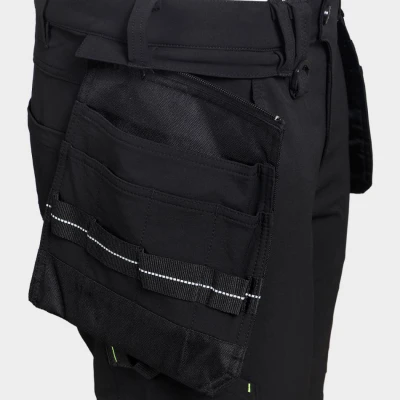 Pantaloni de lucru TASK BLACK / Stenso / Pantaloni salopeta talie