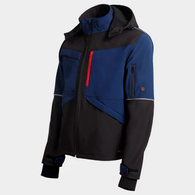 Jachetă softshell PRISMA SOFTSHELL 2.0 ALBASTRU NEGRU/ÎNCHIS / Stenso / Jachete softshell
