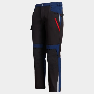 Pantaloni de lucru PRISMA SOFTSHELL 2.0 ALBASTRU NEGRU/ÎNCHIS / Stenso / Pantaloni softshell