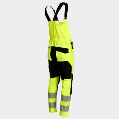 Salopetă de lucru REVOLT HV 4STRETCH, galben / Stenso / Reflectorizanta