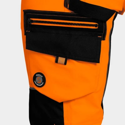 Salopetă de lucru REVOLT HV 4STRETCH, portocaliu / Stenso / Reflectorizanta