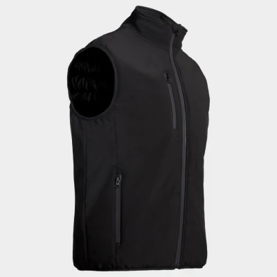 Vestă softshell de lucru REEF PAD SOFTSHELL BLACK / Stenso / Veste vatuite, de iarna