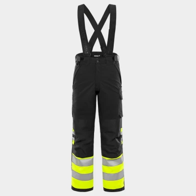 Pantaloni de lucru FRISTADS HV WINTER GALBEN/NEGRU / Stenso / Pantaloni vatuiti, de iarna