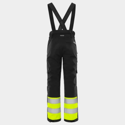 Pantaloni de lucru FRISTADS HV WINTER GALBEN/NEGRU / Stenso / Pantaloni vatuiti, de iarna
