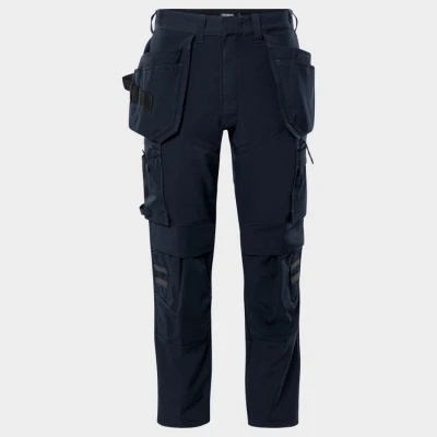 Pantaloni de lucru FRISTADS CRAFTSMAN 4-STRETCH ALBASTRU ÎNCHIS / Stenso / Pantaloni softshell