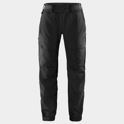 Pantaloni de lucru FRISTADS HELIUM OUTDOOR 4-STRETCH NEGRU / Stenso / Pantaloni softshell