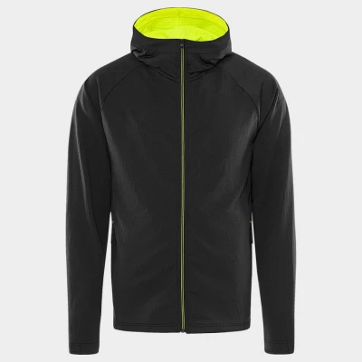Jachetă de lucru FRISTADS FUNCTIONAL HOODED 4-STRETCH NEGRU / Stenso / Jachete softshell