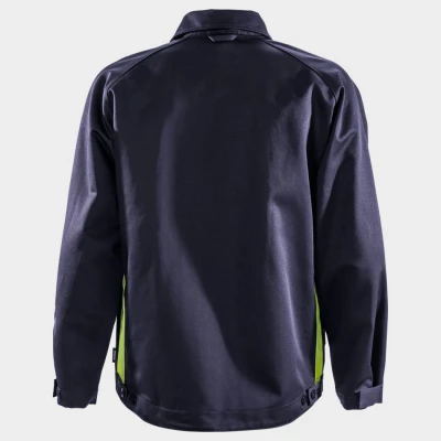 Jachetă de lucru pentru sudură FRISTADS FLAME WELDING ALBASTRU ÎNCHIS / Stenso / Pentru sudori