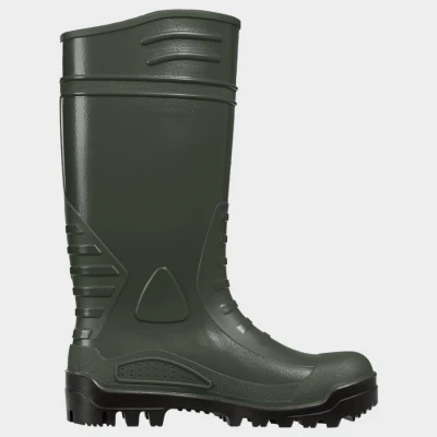 Cizme din cauciuc TORNADO O4 FO SR GREEN/BLACK / Stenso / Cizme protectie PVC, apa noroi, galosi PVC