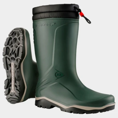 Cizme de iarnă din cauciuc DUNLOP BLIZZARD Heritage GREEN / Stenso / Incaltaminte protectie de iarna