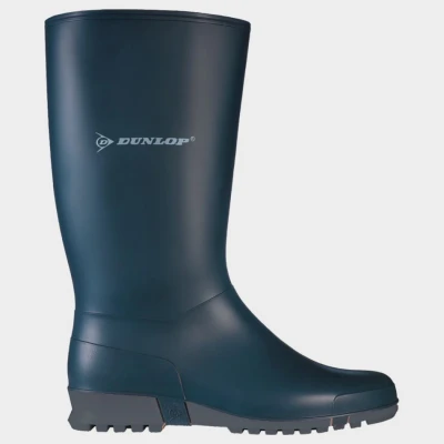 Cizme din cauciuc Dunlop Sport BLUE/GRAY / Stenso / Cizme protectie PVC, apa noroi, galosi PVC