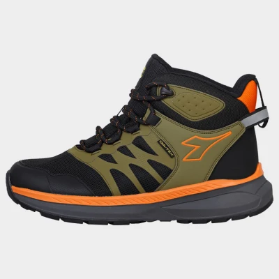 Încălțăminte de lucru DIADORA FREEDOM MID 06 SR BLACK/OLIVE GREEN / Stenso / Incaltaminte de lucru fara bombeu