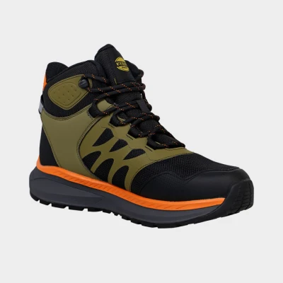 Încălțăminte de lucru DIADORA FREEDOM MID 06 SR BLACK/OLIVE GREEN / Stenso / Incaltaminte de lucru fara bombeu