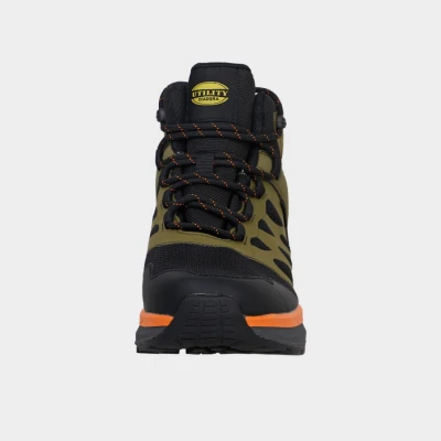 Încălțăminte de lucru DIADORA FREEDOM MID 06 SR BLACK/OLIVE GREEN / Stenso / Incaltaminte de lucru fara bombeu