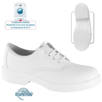 Pantofi Safeway D201 Amaryllis 01 SRC / Rhino Safety / Incaltaminte protectie alba