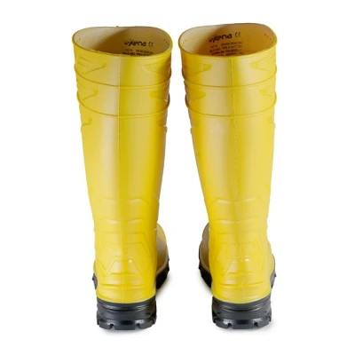 Cizma Exena PVC Devil yellow S5 SRC / Rhino Safety / Cizme protectie PVC, apa noroi, cizme sold, cizme pescar, galosi PVC