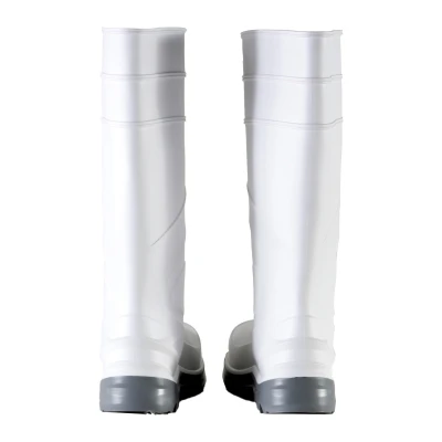 Cizma Exena PVC Nemesi white 04 SRC / Rhino Safety / Cizme protectie PVC, apa noroi, cizme sold, cizme pescar, galosi PVC