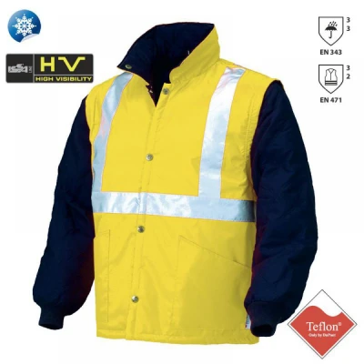 VALDIEZZA Jacheta 3 în 1 Hi-Viz / Sirin Safety / Reflectorizanta