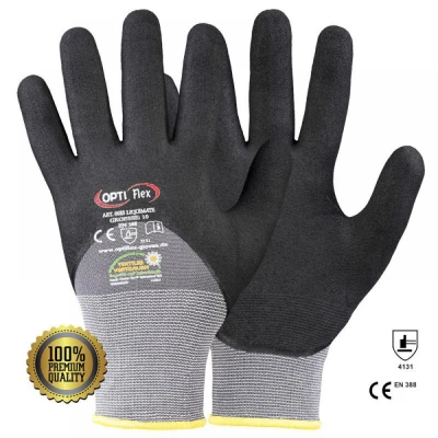 Manusi LIQUIMATE® / Sirin Safety / Textile impregnate in nitril