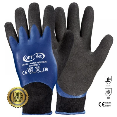 Manusi WINTER AQUA GUARD / Sirin Safety / Textile impregnate in latex