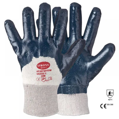 Manusi NAVYSTAR / Sirin Safety / Textile impregnate in nitril