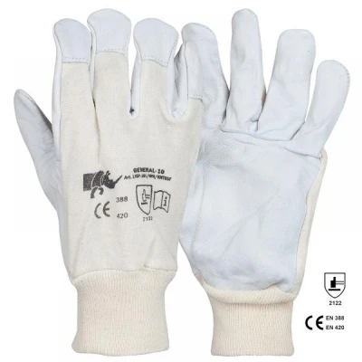 Manusi GENERAL / Sirin Safety / Piele cu textil