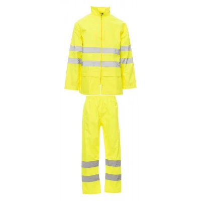 Costum impermeabil Payper Rainset / Rhino Safety / Reflectorizanta