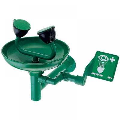Dus de urgenta ocular fix cu montare pe perete 124 / Sirin Safety / Dusuri urgenta, spalatoare oculare