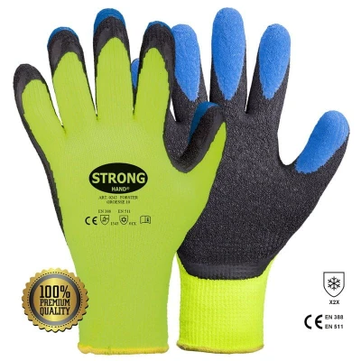 Manusi de iarna Forster din poliester imersate in latex / Rhino Safety / Iarna