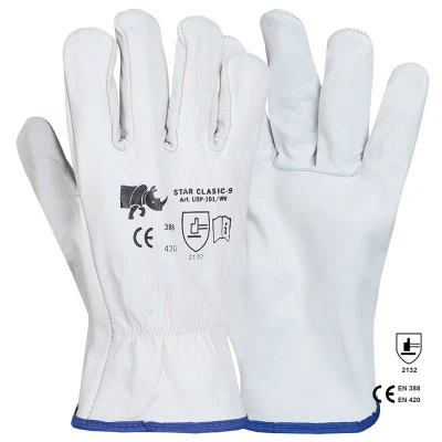 Manusi Star Clasic piele integrala de bovina / Rhino Safety / Piele integral
