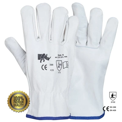 Manusi Star piele integrala de bovina / Rhino Safety / Piele integral