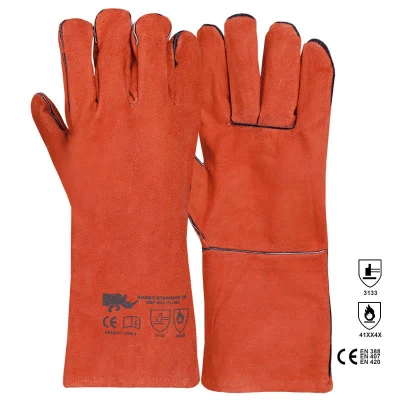 Manusi sudori Sudor Standard spalt bovina 33cm / Rhino Safety / Sudura