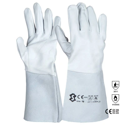 Manusi sudori Sudor Argon piele de bovina 35 cm - 10 / Rhino Safety / Sudura