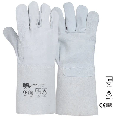 Manusi sudori Sudor Clasic spalt bovina fara captuseala 35cm - 10 / Rhino Safety / Sudura