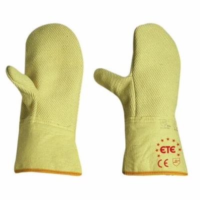 Manusi antitermice F2TK/15 din fibra aramidica 35 cm / Rhino Safety / Antitermice