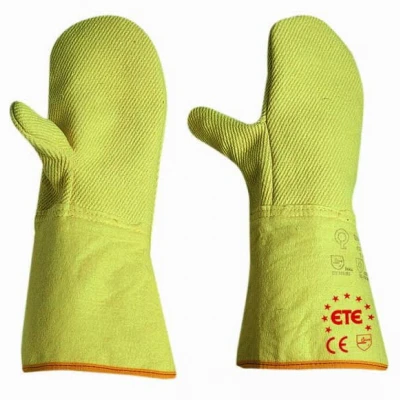 Manusi antitermice F2TK/25 din fibra aramidica 45 cm / Rhino Safety / Antitermice