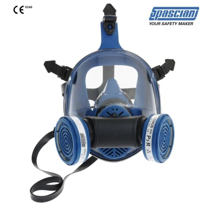Masca integrala Spasciani (fara filtre)-TR2002 CL2 DUPLA / Rhino Safety / Masti integrale