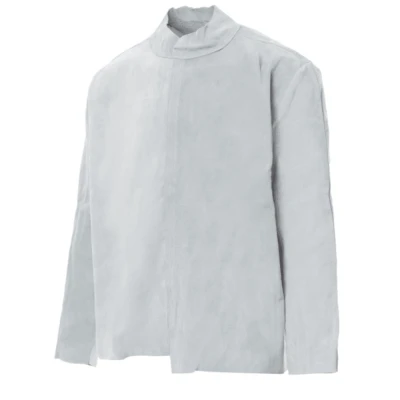 Jacheta sudor 308LUX din piele spalt, Ice / Rhino Safety / Pentru sudori