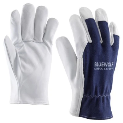 Manusi BLUEWOLF 3110-K / Rock Safety / Piele cu textil