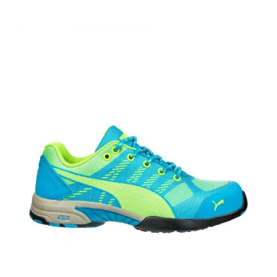 CELERITY KNIT BLUE WNS LOW S1P HRO SRC / Puma Safety / Pantofi protectie S1P